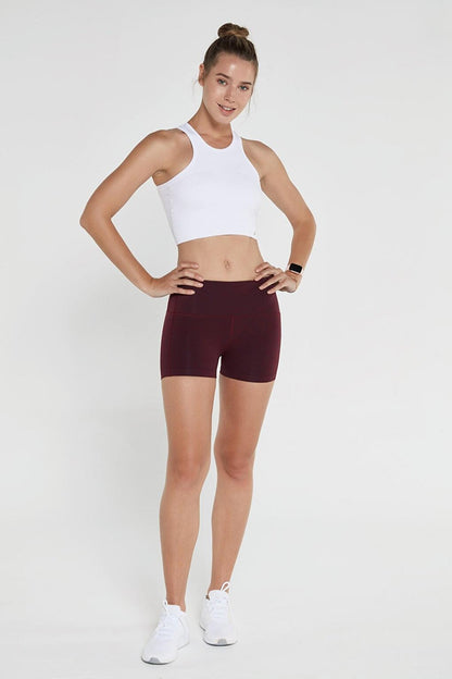 Aruba Recovery Mini Shorts Claret Red