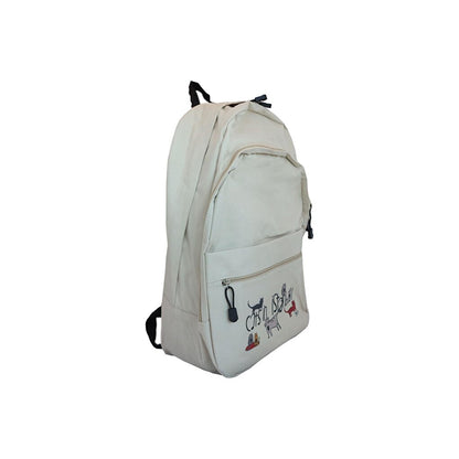 Cats Backpack Beige