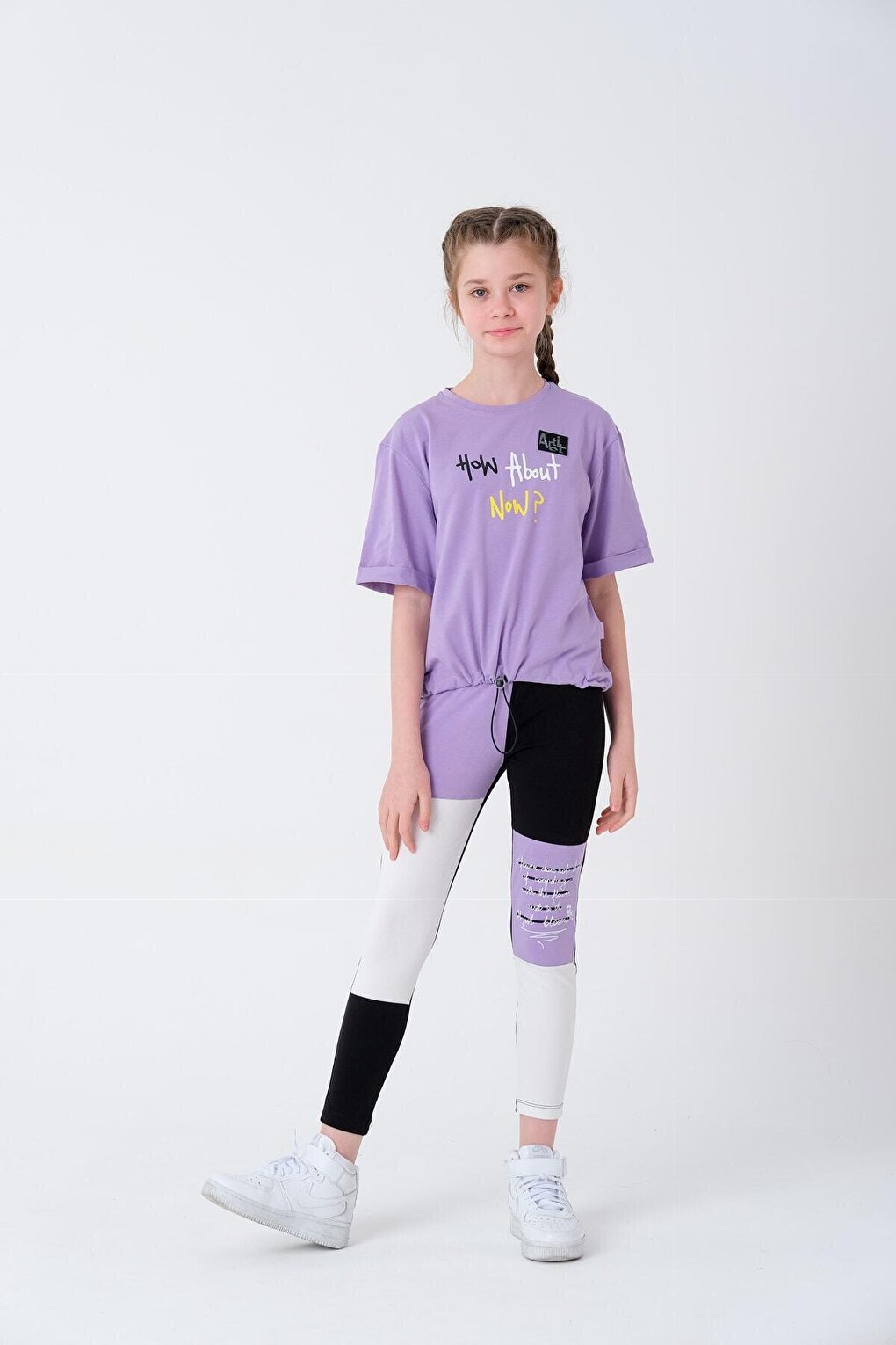 Girl Adjustable Waist T-Shirt 8-14 Years T2103