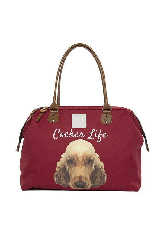 Cocker Spaniel Printed Shoulder Strap Bag