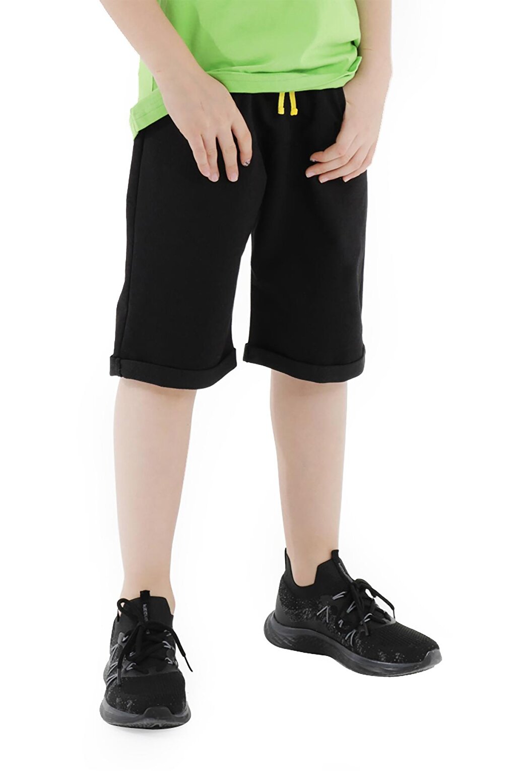 PAGE Boy's Shorts Black