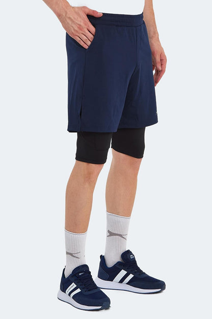 SABLE Men's Shorts Navy Blue