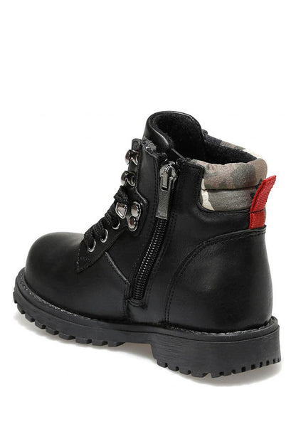 ZAN Black Boy Worker Boots