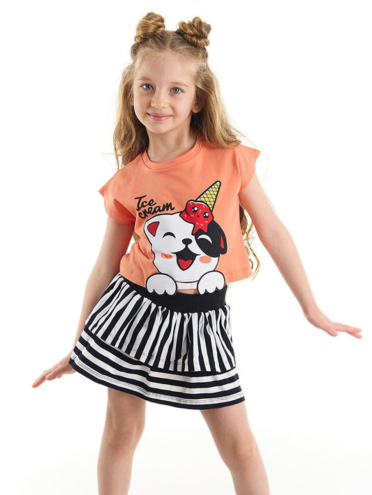 Upps Girls T-Shirt Skirt Set