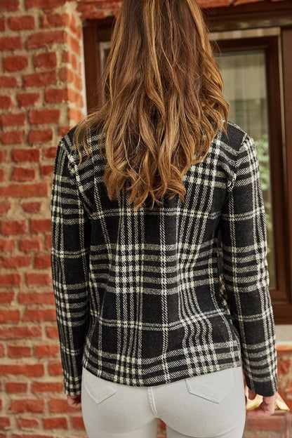 Plaid Patterned Jacket 9YXK4-41855-02