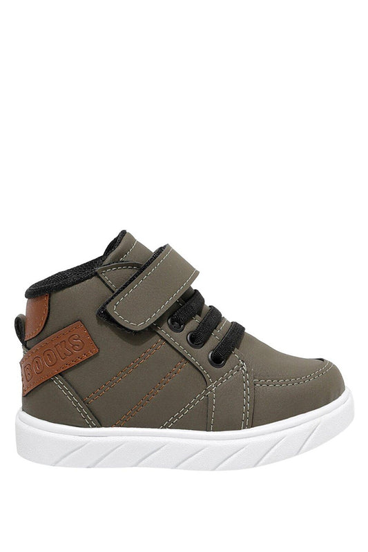 BOOKS Khaki Boys' High Sneaker