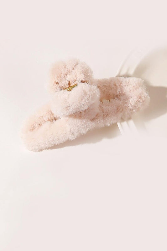 Furry Soft Plush Large Latch Buckle