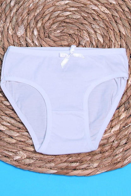 Girl's Panties White (Age 1)