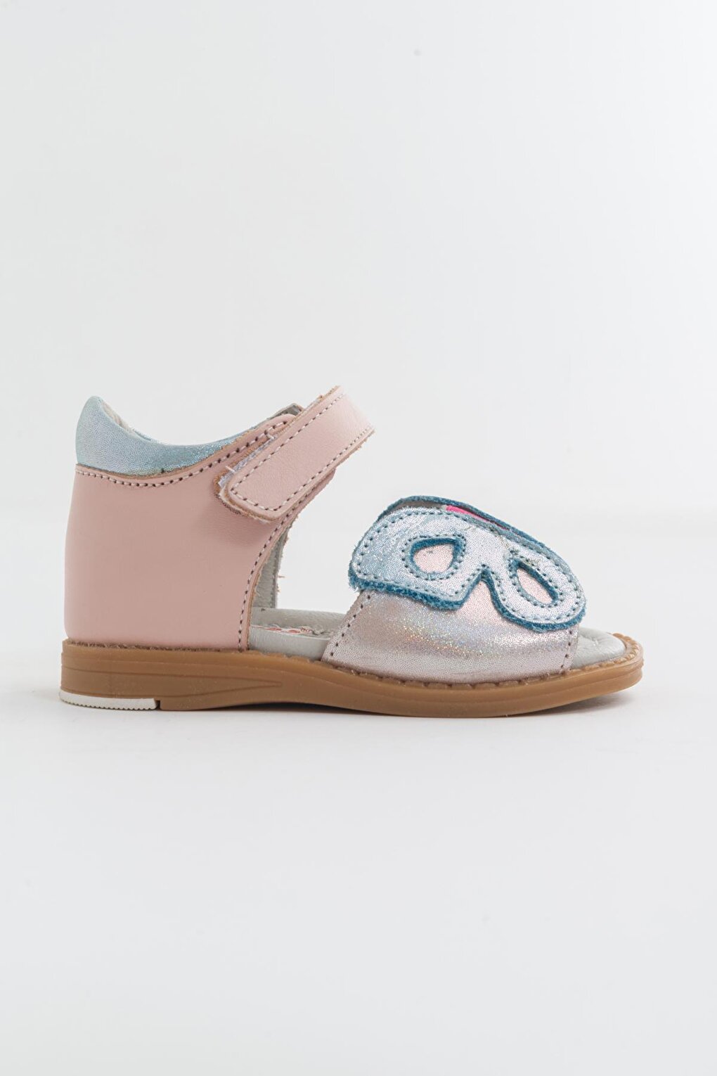 Girl's Powder Leather healthy Supported Sandals