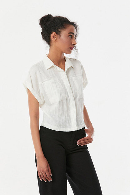 Double Pocket Short Sleeve Shirt