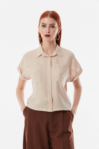 Double Pocket Short Sleeve Shirt