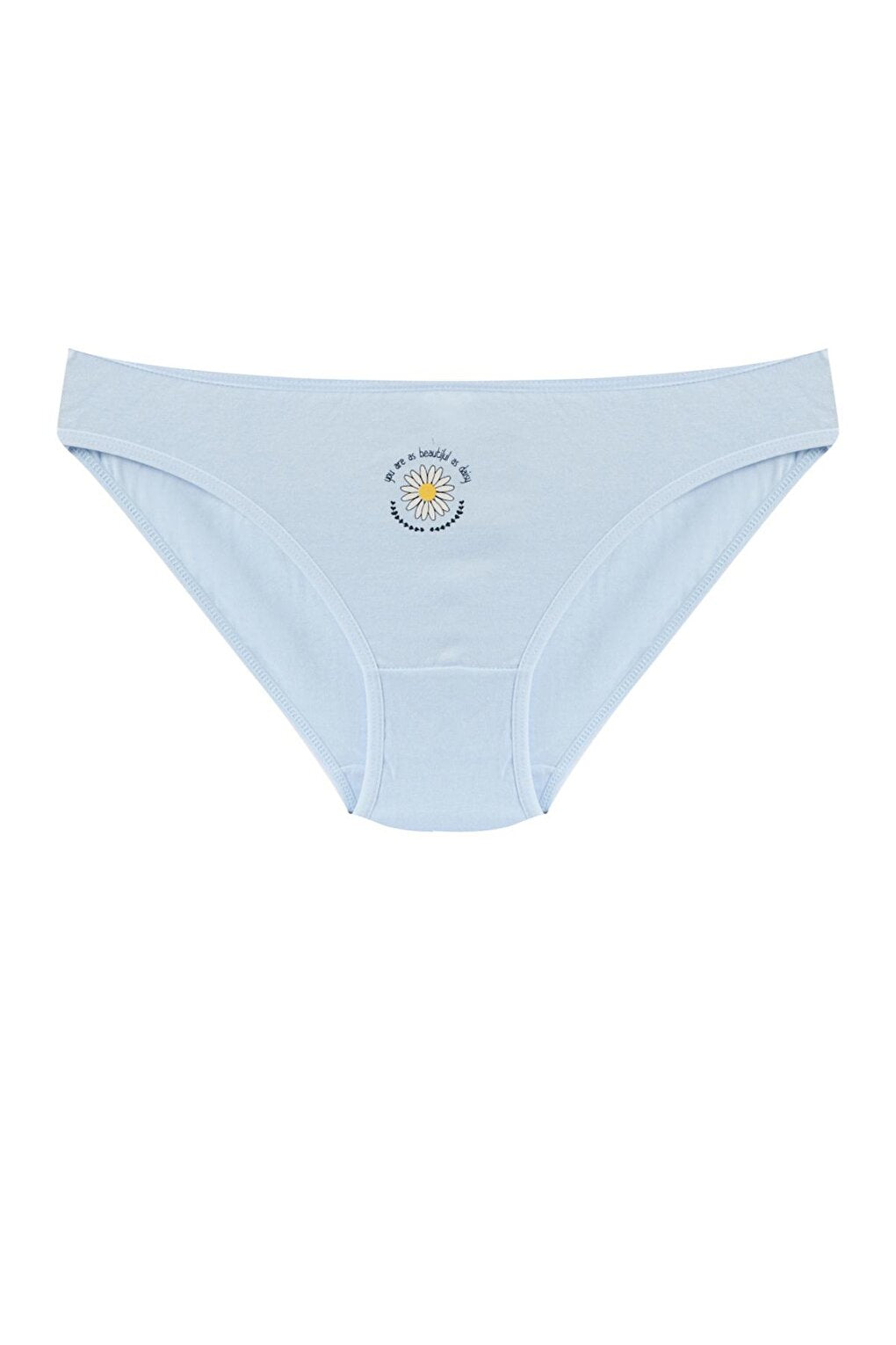 Women's Navy Blue HEART DAISY 3-Piece Panties 213