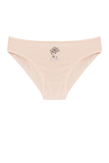 Women's Lilac SIMPLE 3-Piece Panties 206