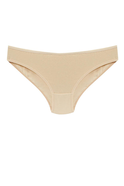 Women's Light Brown HEART 3-Piece Panties 215