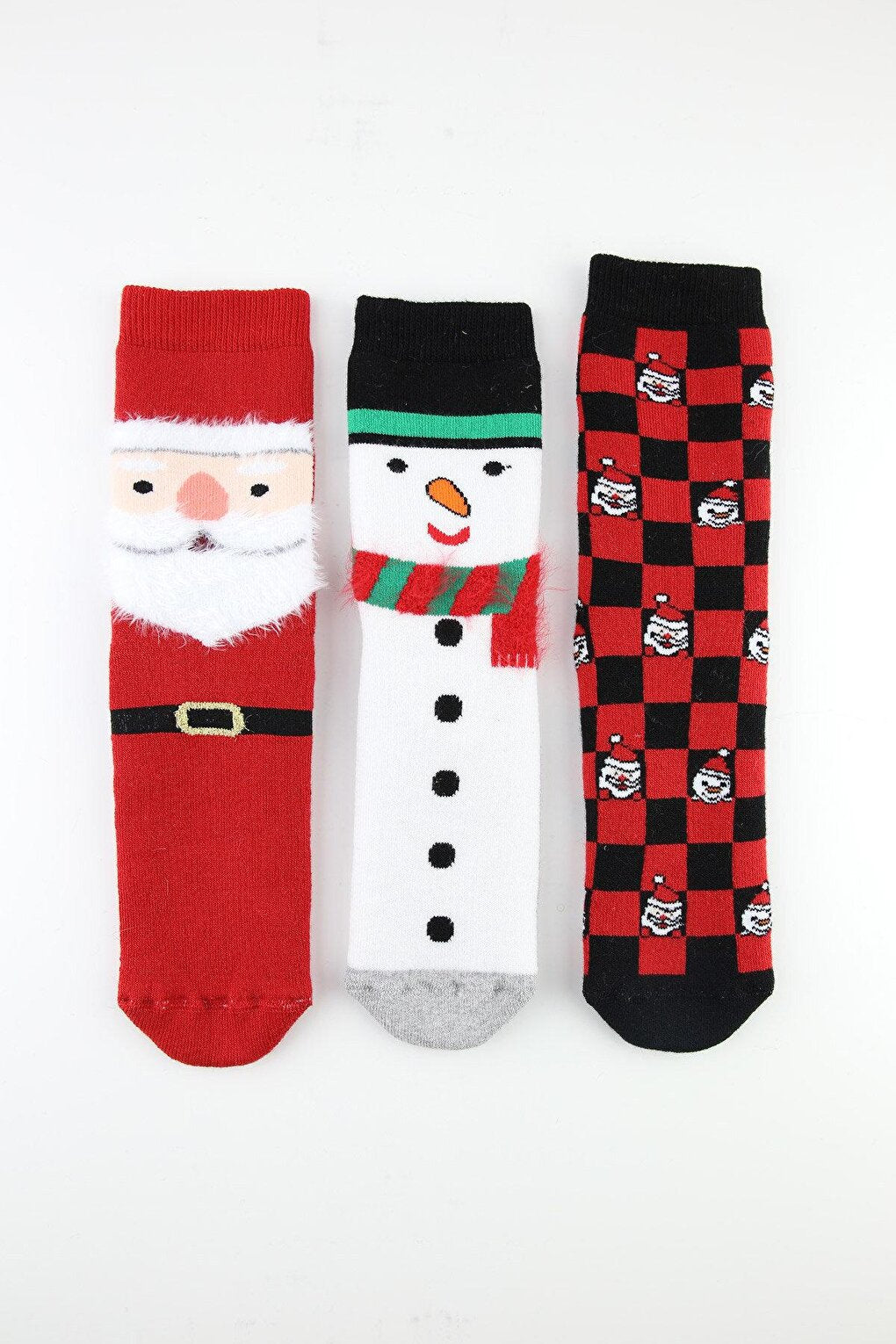 New Year's Boxed Towel Children's 6-Piece Socks