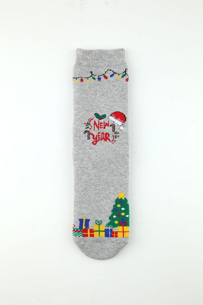 New Year Towel Children's Socket Socks