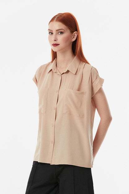 Double Pocket Short Sleeve Shirt