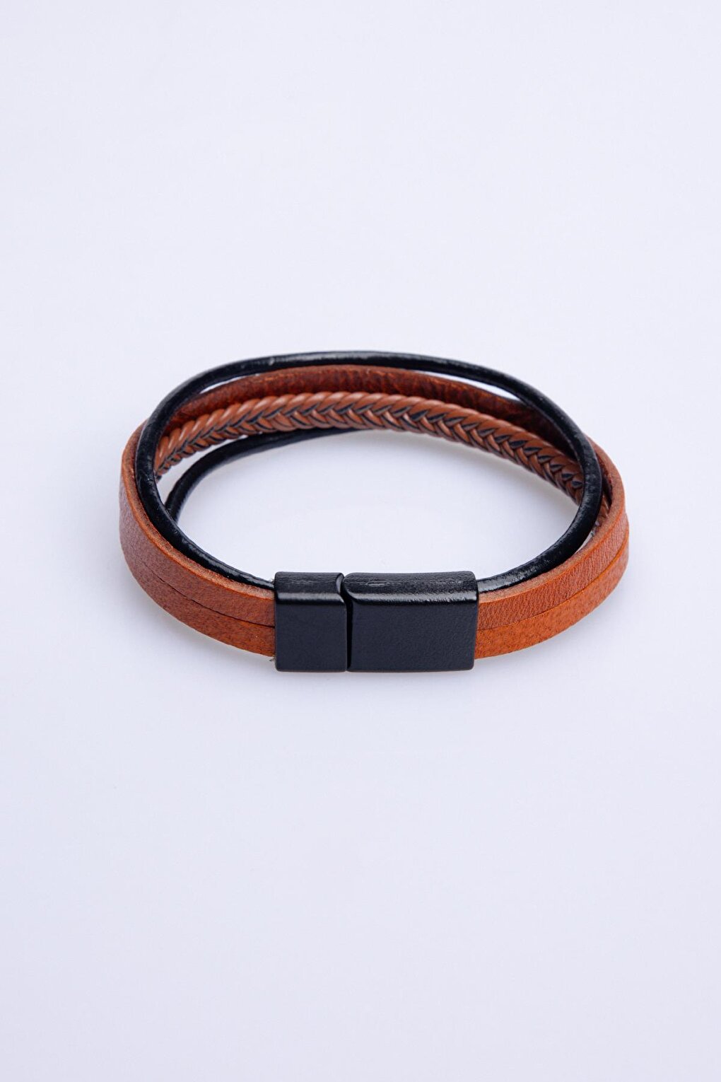 Leather Tan Men's Bracelet