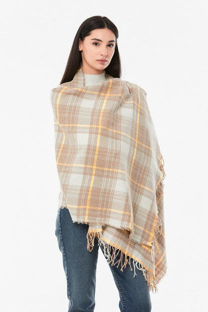 Striped Soft Textured Shawl