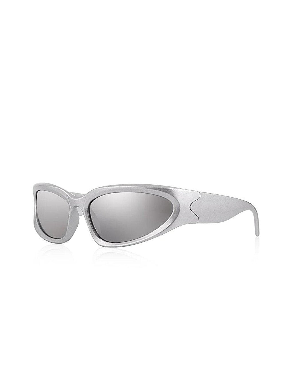 Unisex Silver Sunglasses