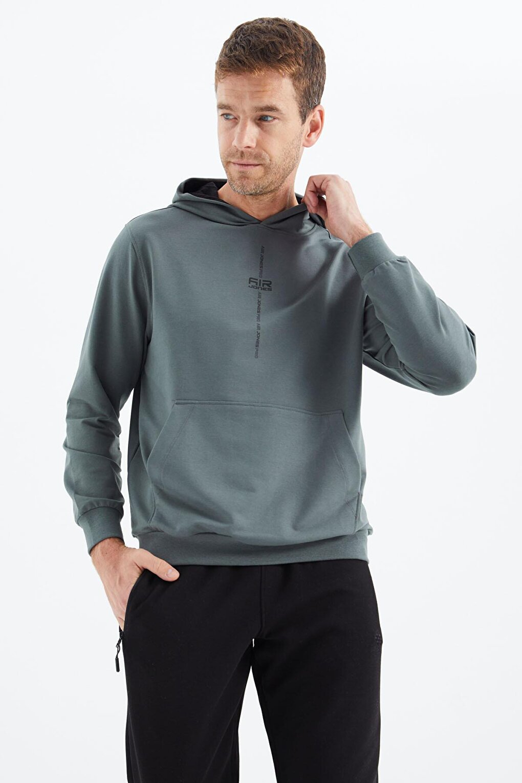 Grant Çağla Comfortable Form Men's Sweatshirt - 88305