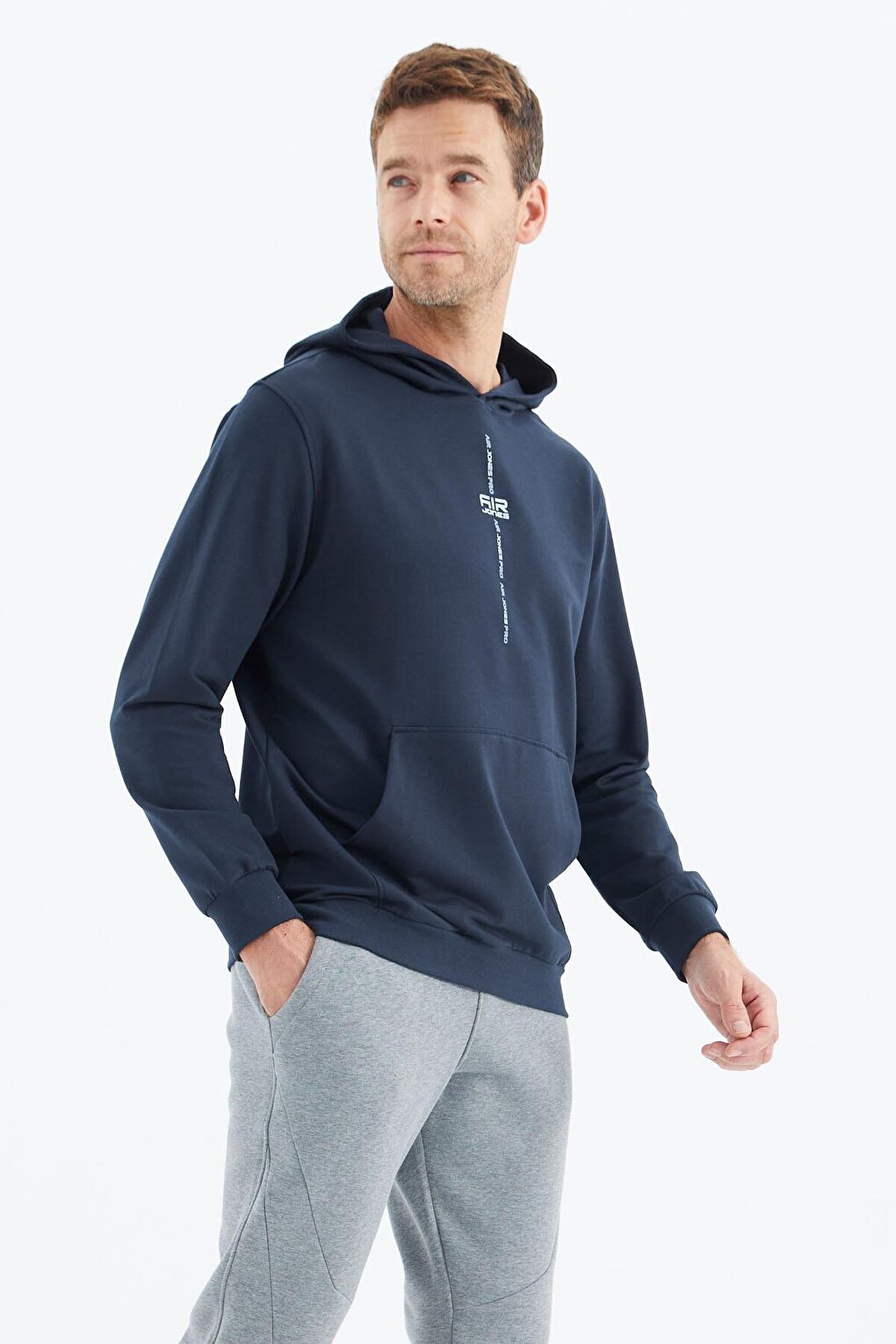 Grant Indigo Comfortable Form Men's Sweatshirt - 88305