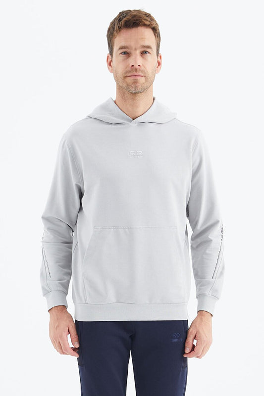 Ulrich Stone Hooded Men's Sweatshirt - 88311