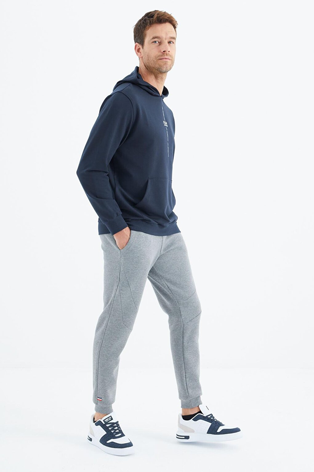 Grant Indigo Comfortable Form Men's Sweatshirt - 88305