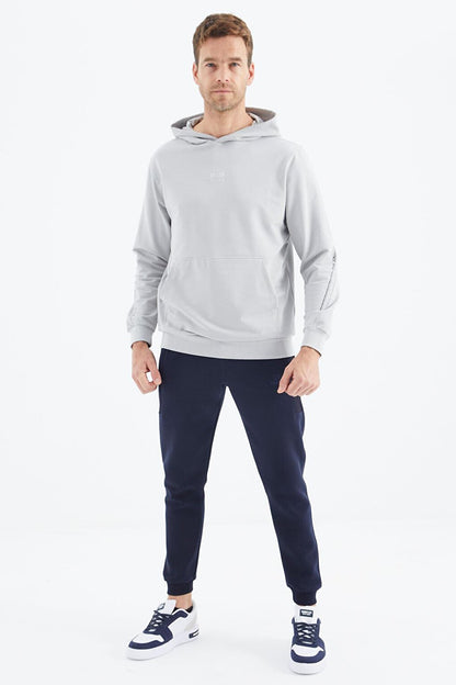 Ulrich Stone Hooded Men's Sweatshirt - 88311