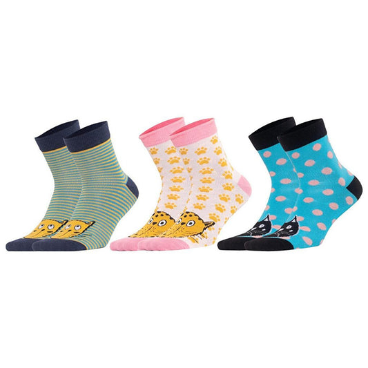 Cats Women's 5-Piece Short Socks Set