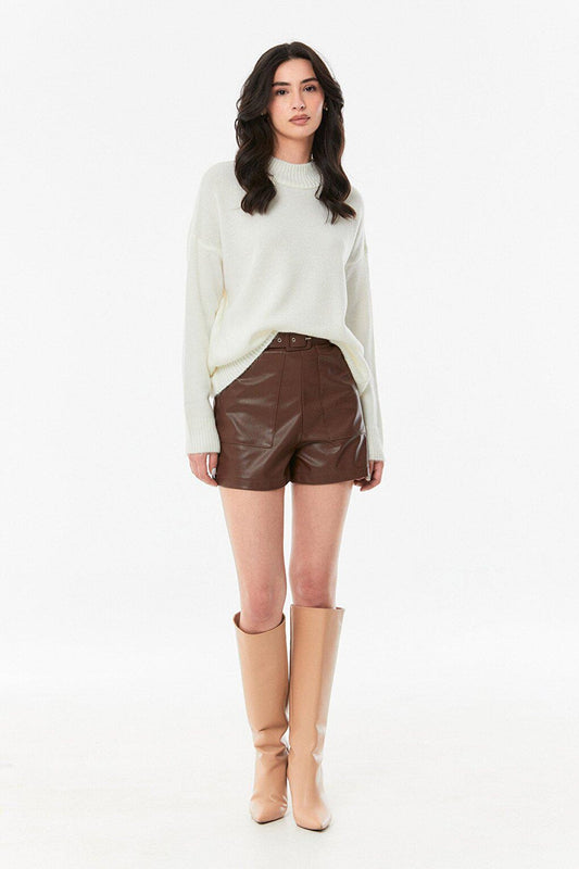 High Collar Knitwear Sweater