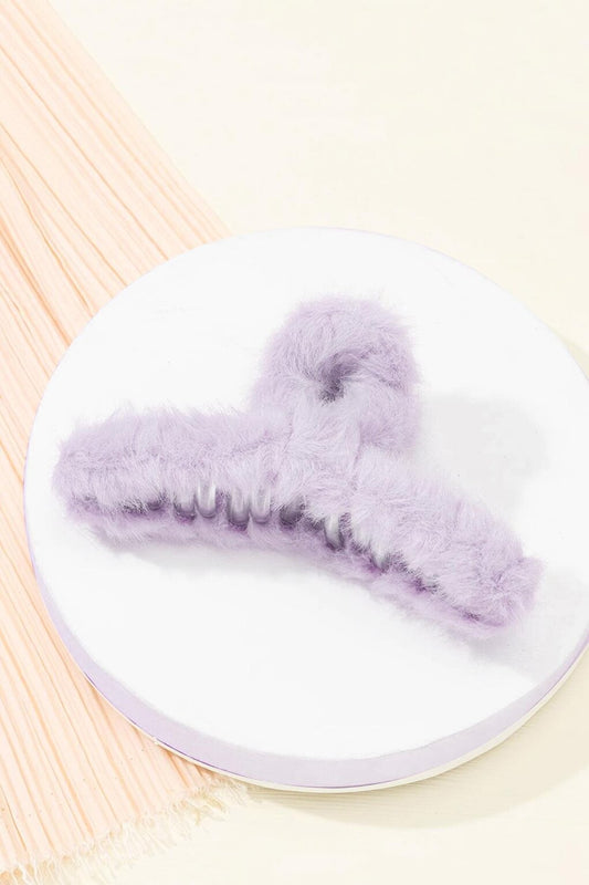 Furry Soft Plush Large Latch Buckle