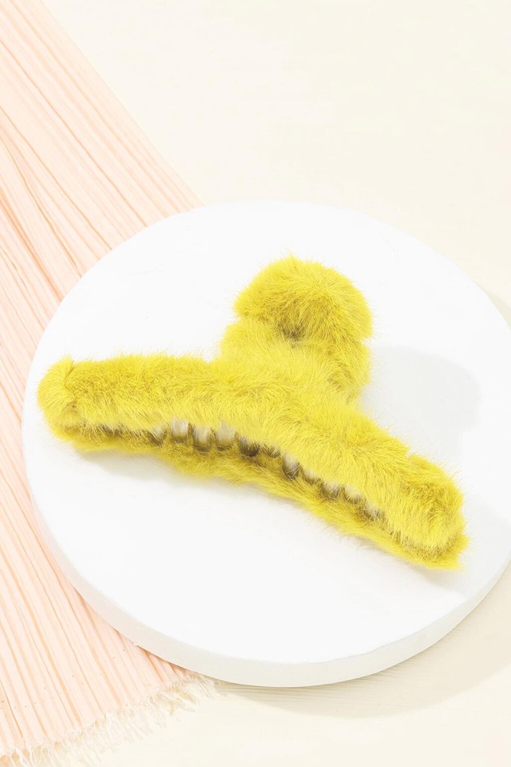 Furry Soft Plush Large Latch Buckle