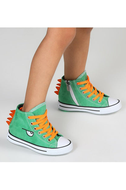 Green Monster Boys Sneakers