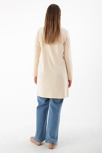 Ten Basic Cotton Single Jersey Sweat Tunic