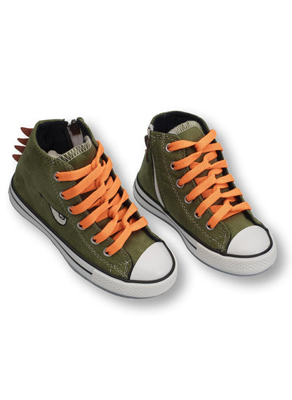 Serrated Khaki Boys Sneakers Shoes