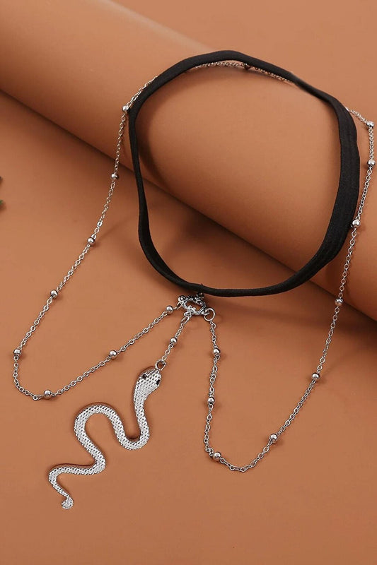 Serpent Snake Leg Chain