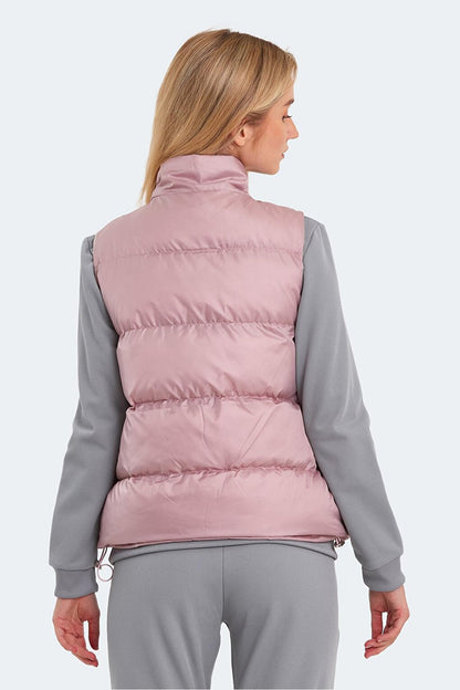 BRAYLON Women's Puffer Vest Rose