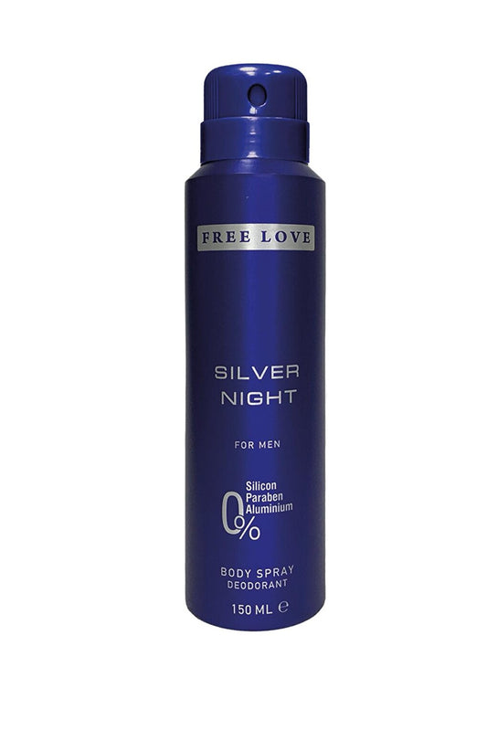 Silver Night Men's Deodorant 150 ml