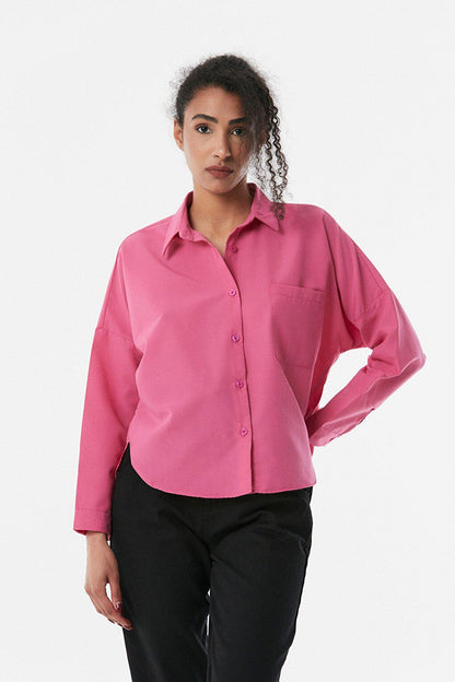 Single Pocket Long Back Shirt