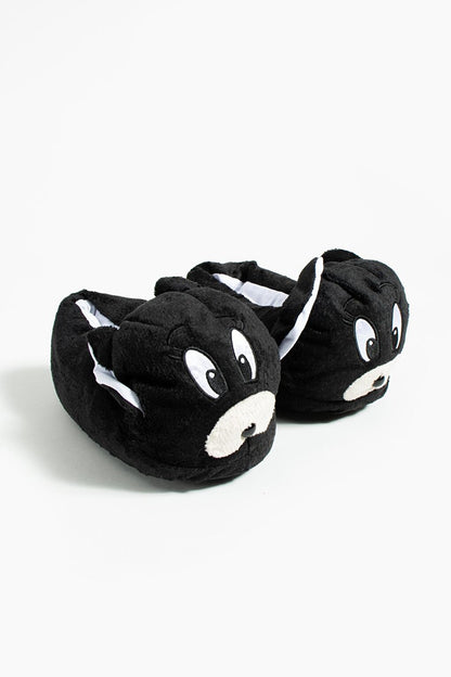 Cute Animal Figured Thermal Sole Women's Slippers P01-25-Jery