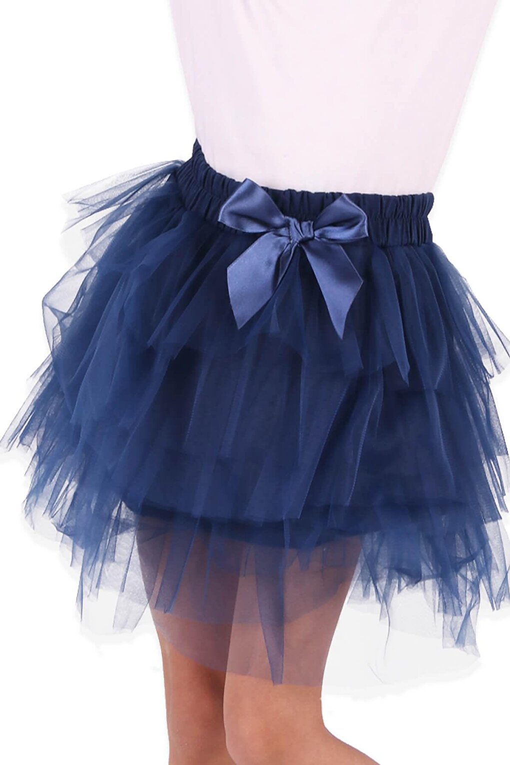 Girl's Tutu Skirt Navy Blue (8-12 Years)