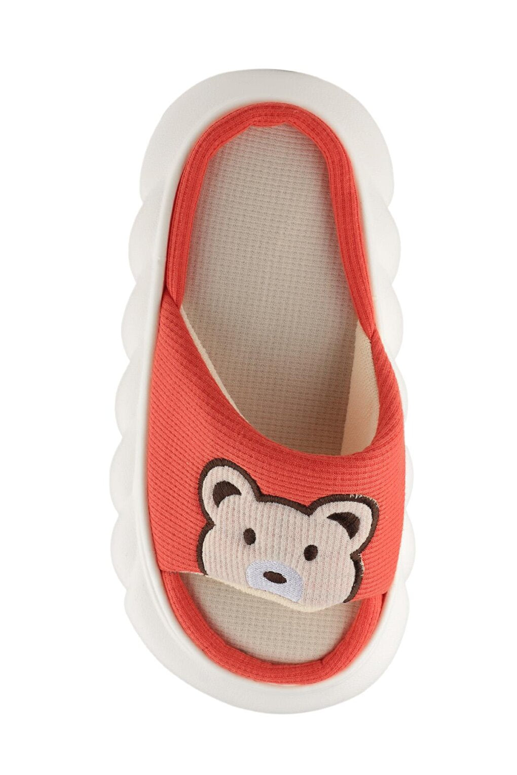 EA22SK025 Women's Home Slippers Beige/Orange