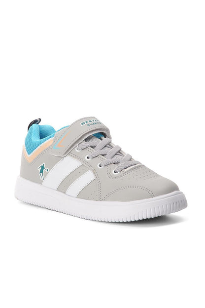 Ice Blue Velcro Boys Sneaker Bst-B072-F