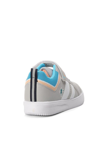 Ice Blue Velcro Boys Sneaker Bst-B072-F