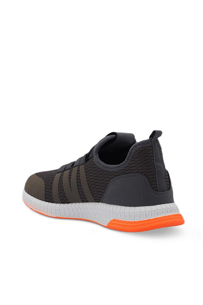 TUESDAY Sneaker Unisex Kids Shoes Dark Gray / Orange