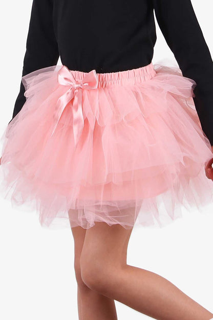 Girl's Tutu Skirt Salmon (8-12 Years)