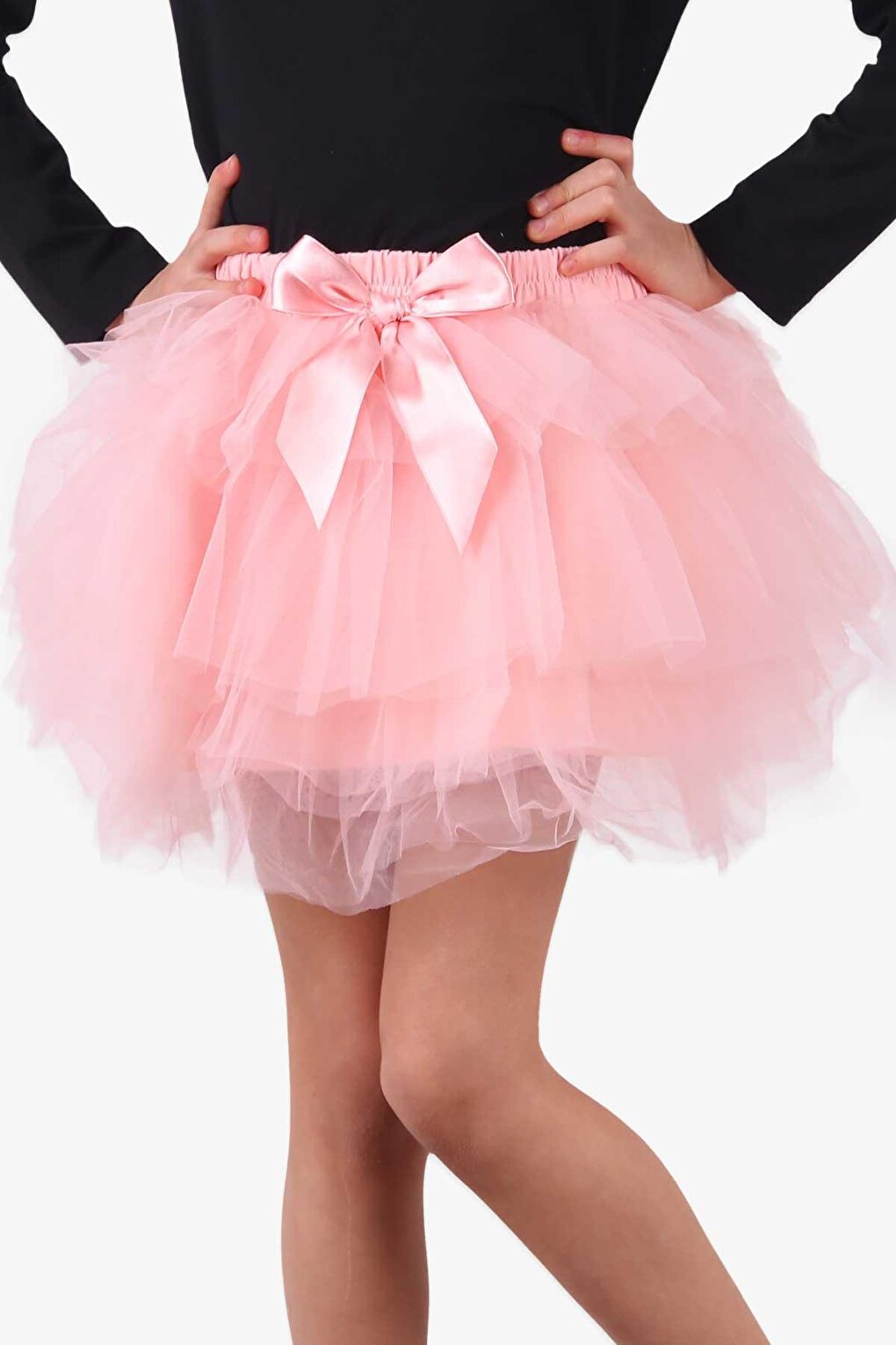 Girl's Tutu Skirt Salmon (8-12 Years)