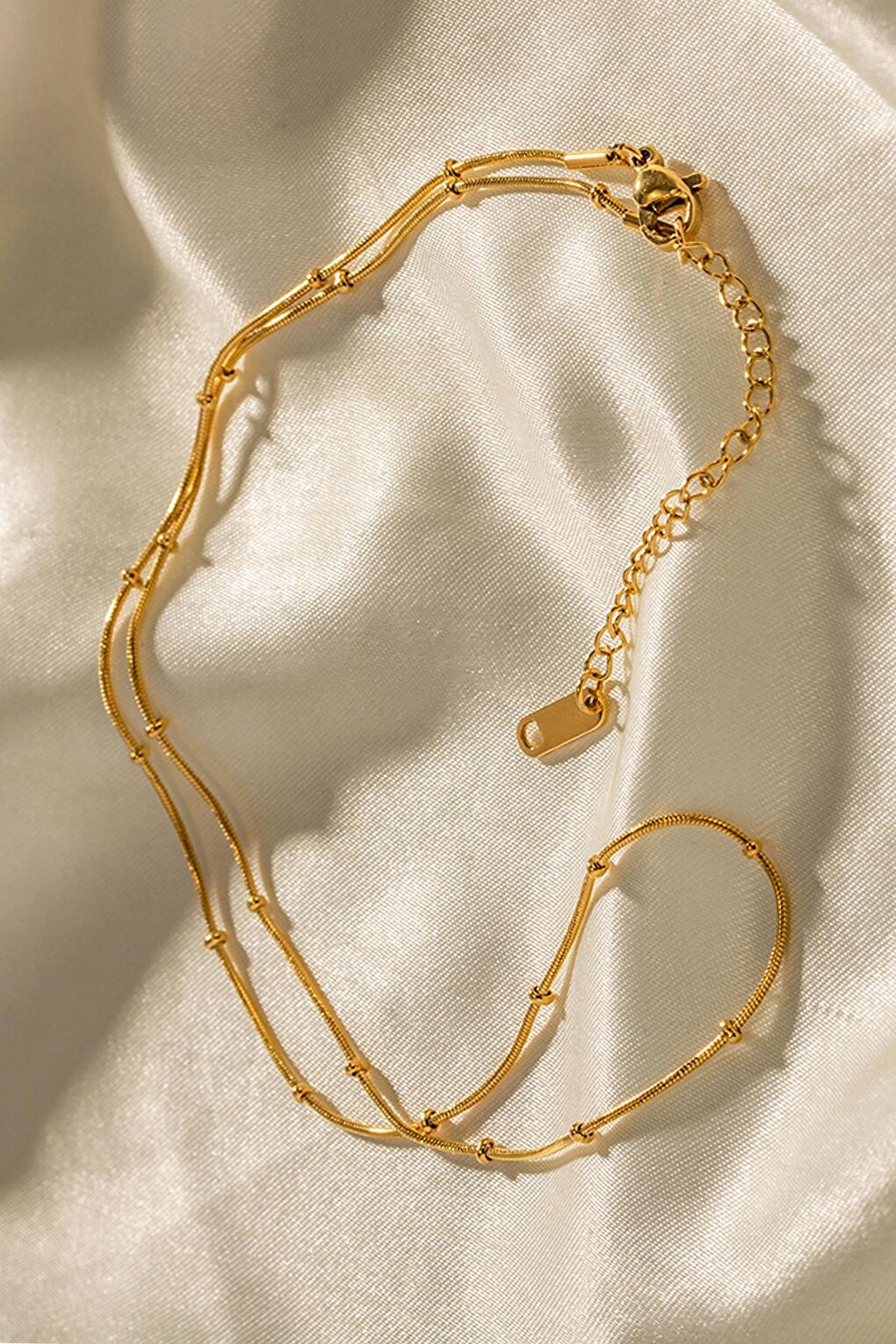 Stainless Steel 18K Gold Plated Bulk Chain Necklace