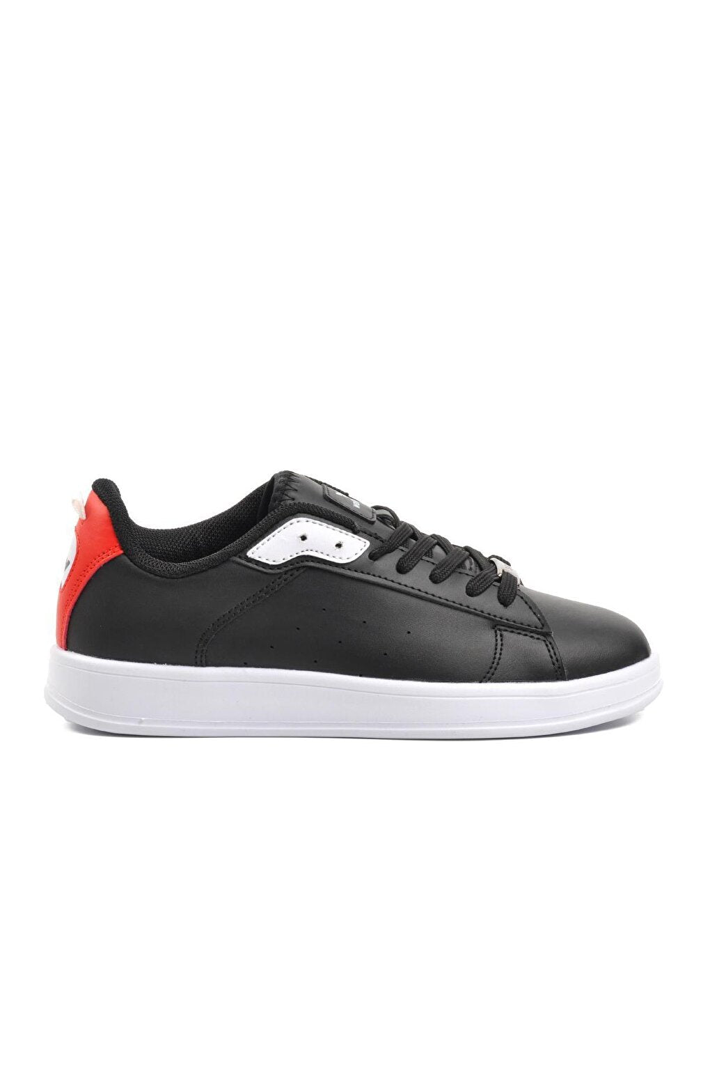 Lena Black-White-Red Unisex Sneaker